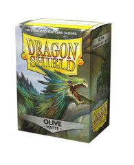 Dragon Shield Sleeves: Matte Olive (Box Of 100)
